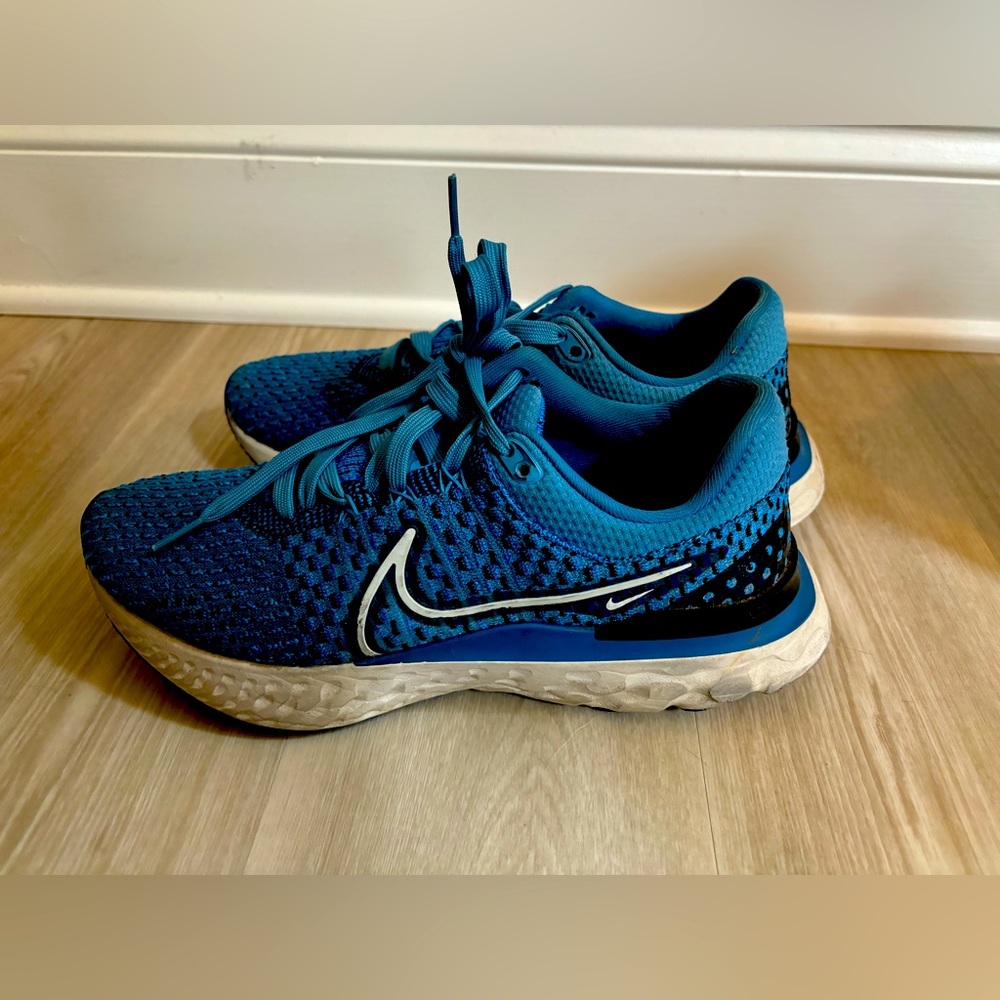 Mens Nike React Infinity Run Blue 8.5 Running Shoes